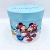 Boite Carton Mickey Minnie Et Leurs Amis Hiver Disney Store Rond Make A Wish Patinoire Neige