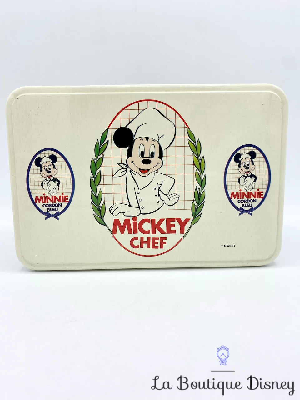 Boite Métal Mickey Chef Disney Massilly Vintage Cuisinier Cordon Bleu – Image 2