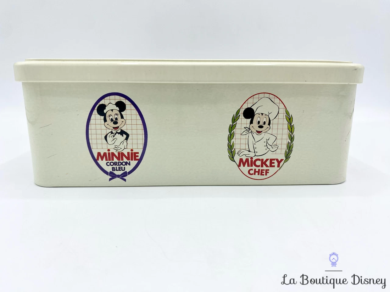 Boite Métal Minnie Cordon Bleu Disney Massilly Vintage Chef Cuisinier – Image 3