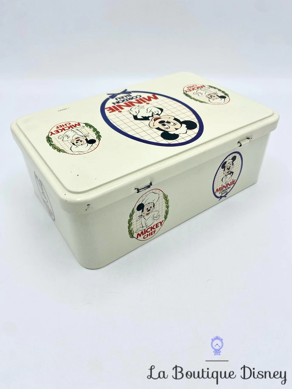 Boite Métal Minnie Cordon Bleu Disney Massilly Vintage Chef Cuisinier – Image 4