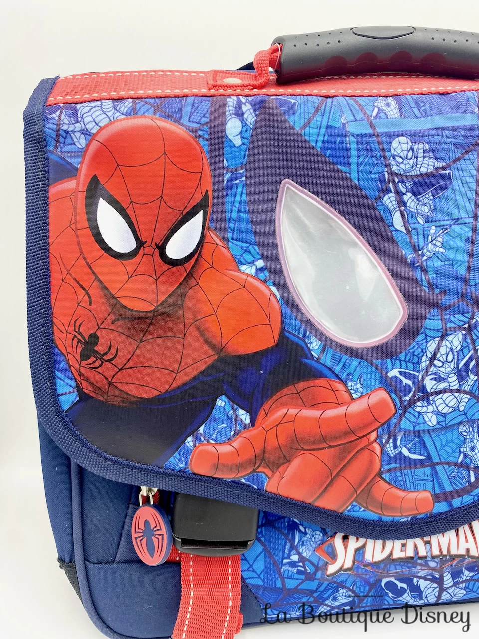 Cartable Ultimate Spider Man Marvel Disney Alpa Rouge Bleu Super Héros Sac à Dos école – Image 2