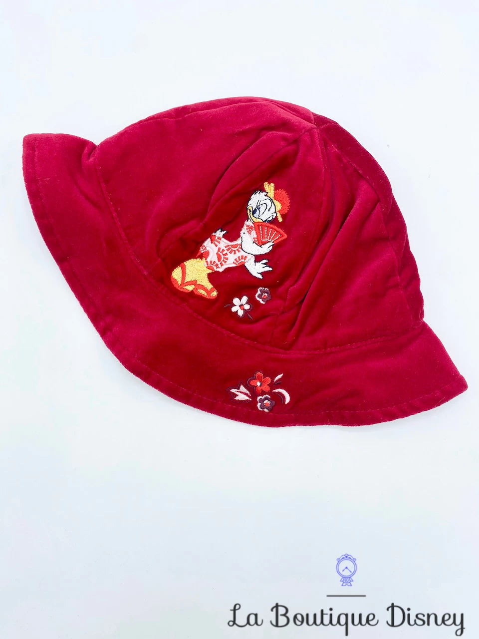 Bob Daisy Disney Store Exclusive Taille 6-18 Mois Chapeau Rouge Fleurs éventail
