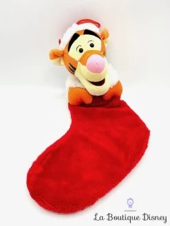 Chaussette De Noël Tigrou Disney Winnie L'ourson Peluche Botte Rouge 53 Cm