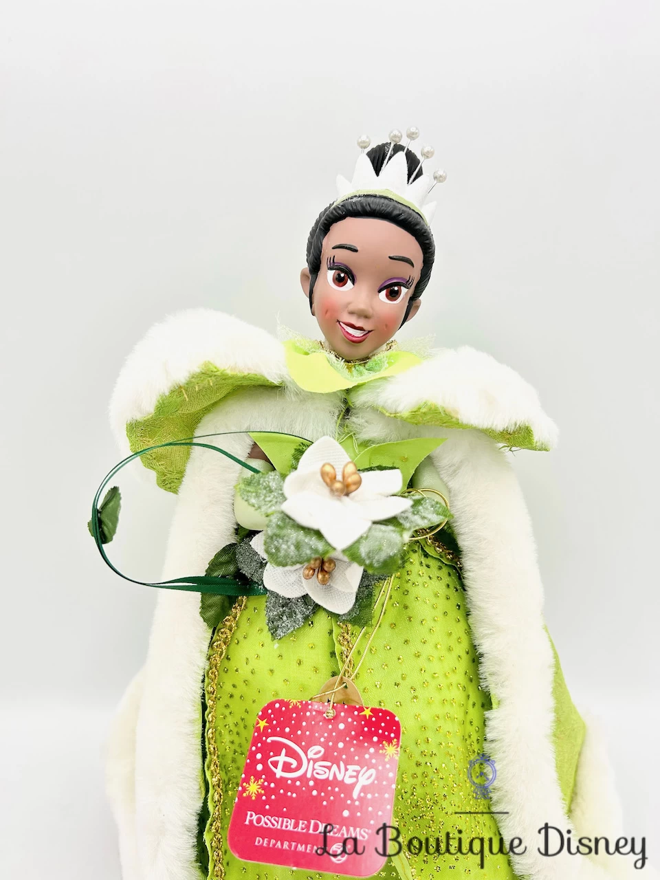 Décoration Noël Haut Sapin Tiana Disney Possible Dreams Départment 56 La Princesse Et La Grenouille Cime Arbre – Image 2