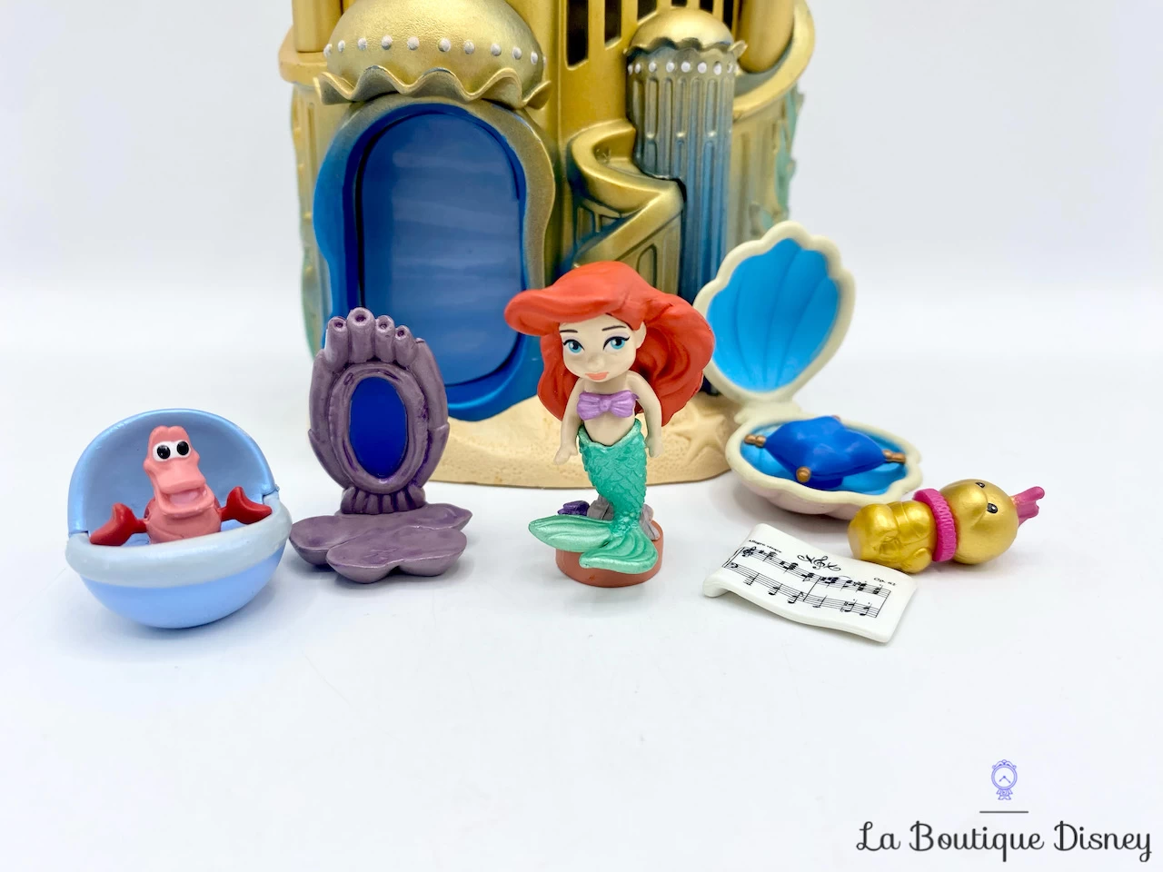 Figurine Château Palais Sous La Mer D'Ariel Animators Littles Collection La Petite Sirène Disney Store Ensemble Jeu Miniature – Image 2