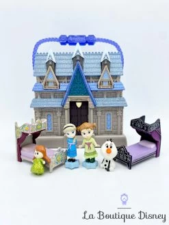 Figurine Château Arendelle La Reine Des Neiges Animators Collection Littles Disney Store Anna Elsa Ensemble Jeu Miniature