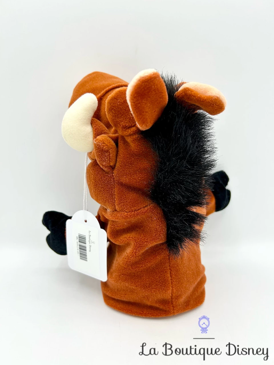 Marionnette Pumbaa Le Roi Lion Disney Store Peluche Phacochère Marron 27 Cm – Image 4