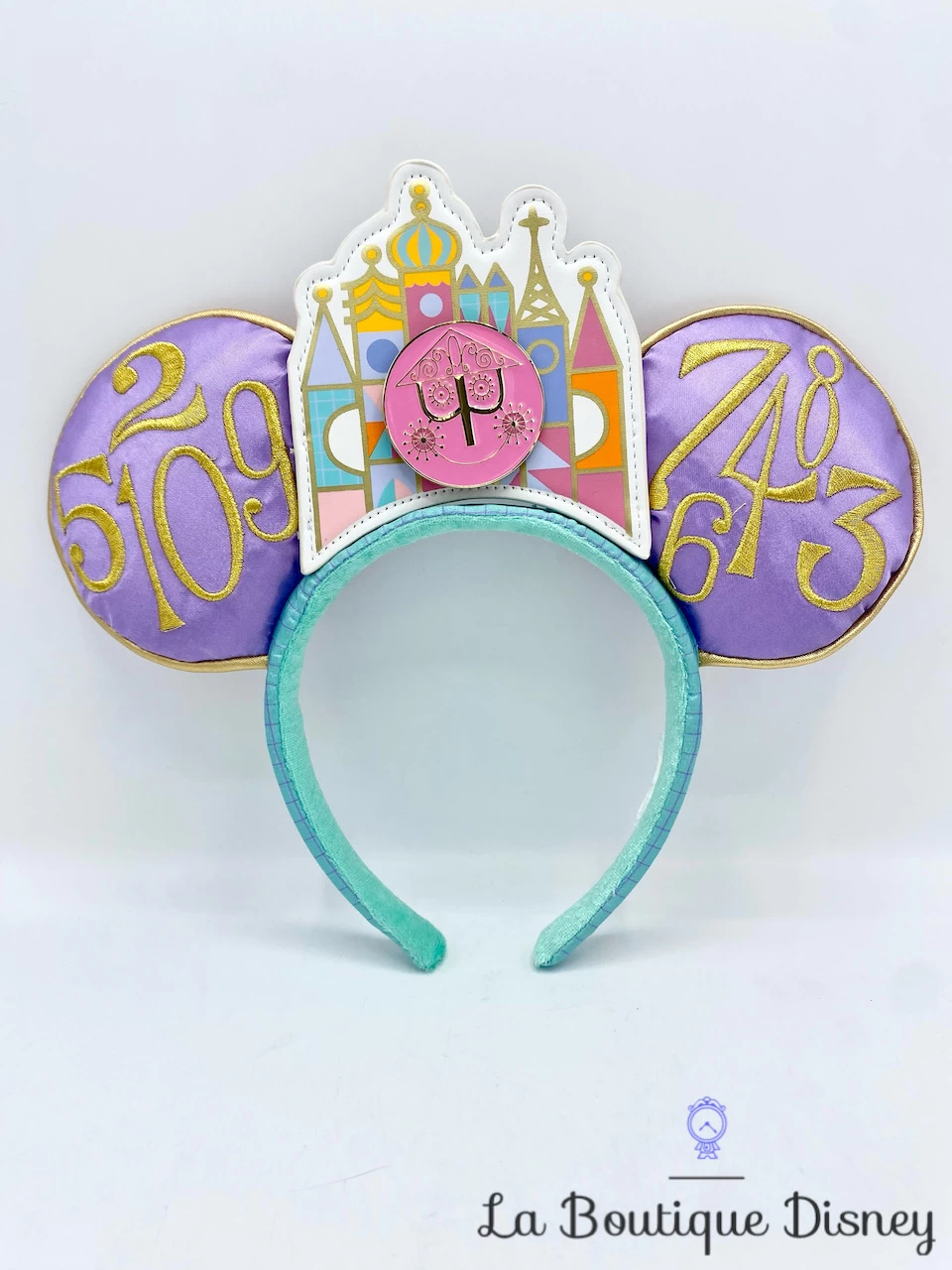 Serre Tête Oreilles Mickey Mouse The Main Attraction Série 4 It's A Small World Disney Store Ears Édition Limitée
