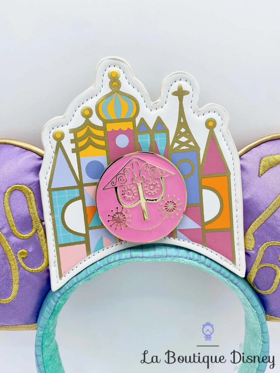 Serre Tête Oreilles Mickey Mouse The Main Attraction Série 4 It's A Small World Disney Store Ears Édition Limitée – Image 4