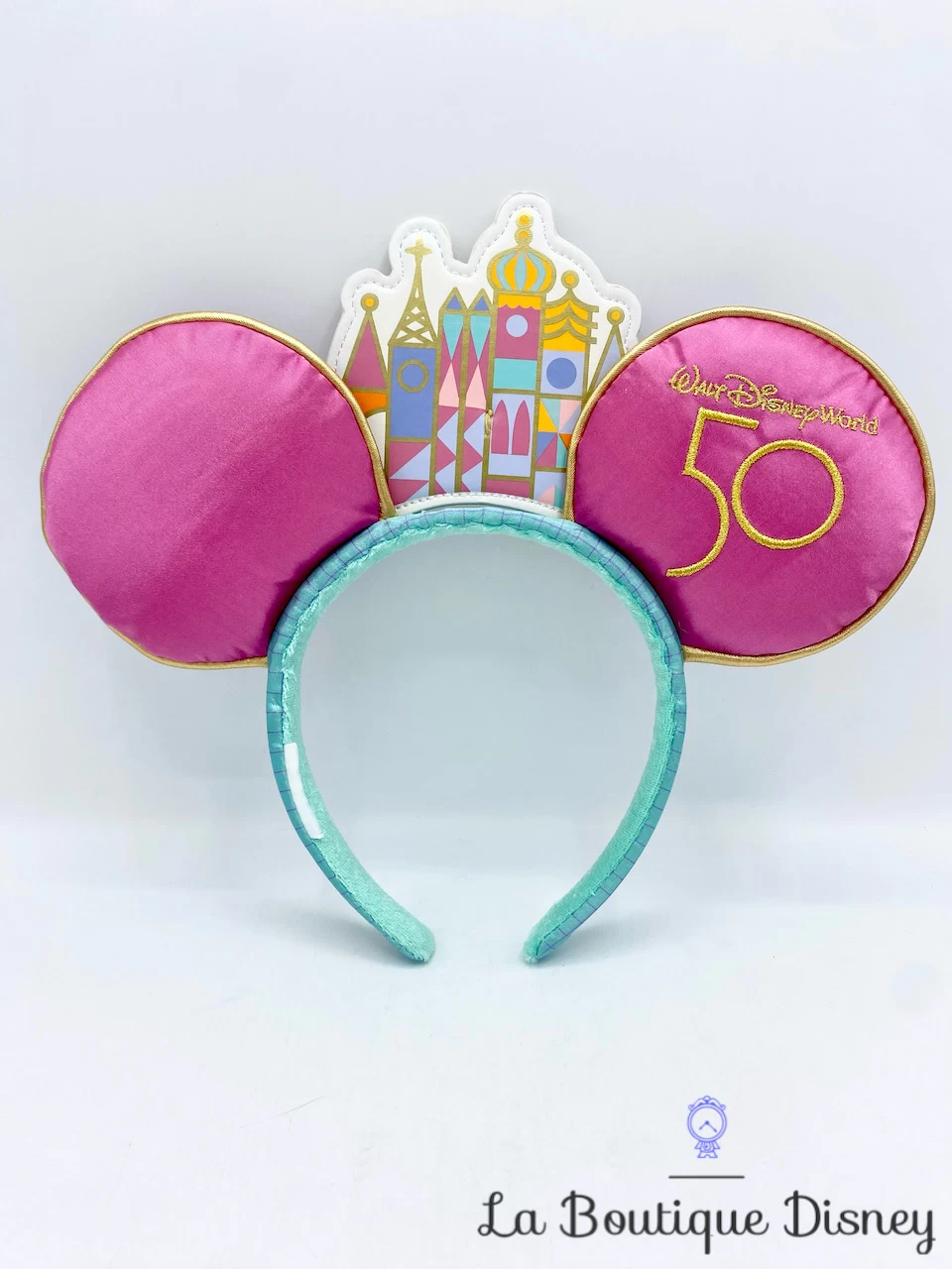 Serre Tête Oreilles Mickey Mouse The Main Attraction Série 4 It's A Small World Disney Store Ears Édition Limitée – Image 5