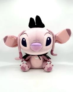 Peluche Angel 15 ème Anniversaire Tokyo Disney Sea 2016 Japon 15 Ans Stitch Rose 38 Cm