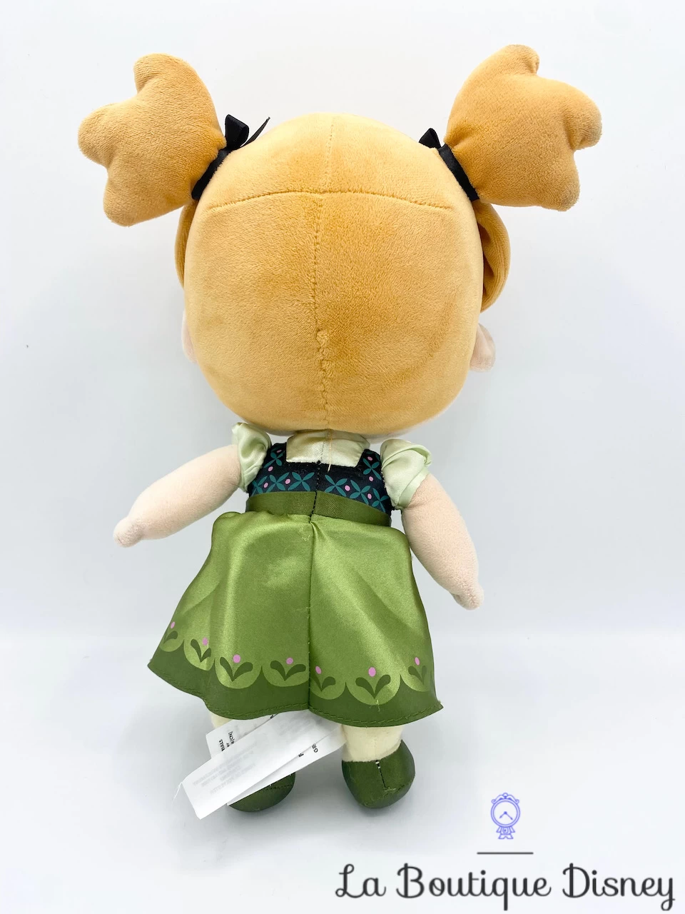 Peluche Anna La Reine Des Neiges Disney Store Petite Fille Enfant Robe Verte 32 Cm – Image 3