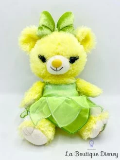 Peluche Lemonade Tinker Bell Unibearsity Disney Store Japan 2017 Ours Jaune Fée Clochette 25 Cm