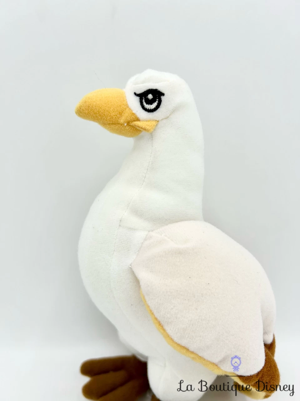 Peluche Marahute Aigle Bernard Et Bianca Au Pays Des Kangourous Disney Blanc Vintage 21 Cm – Image 3