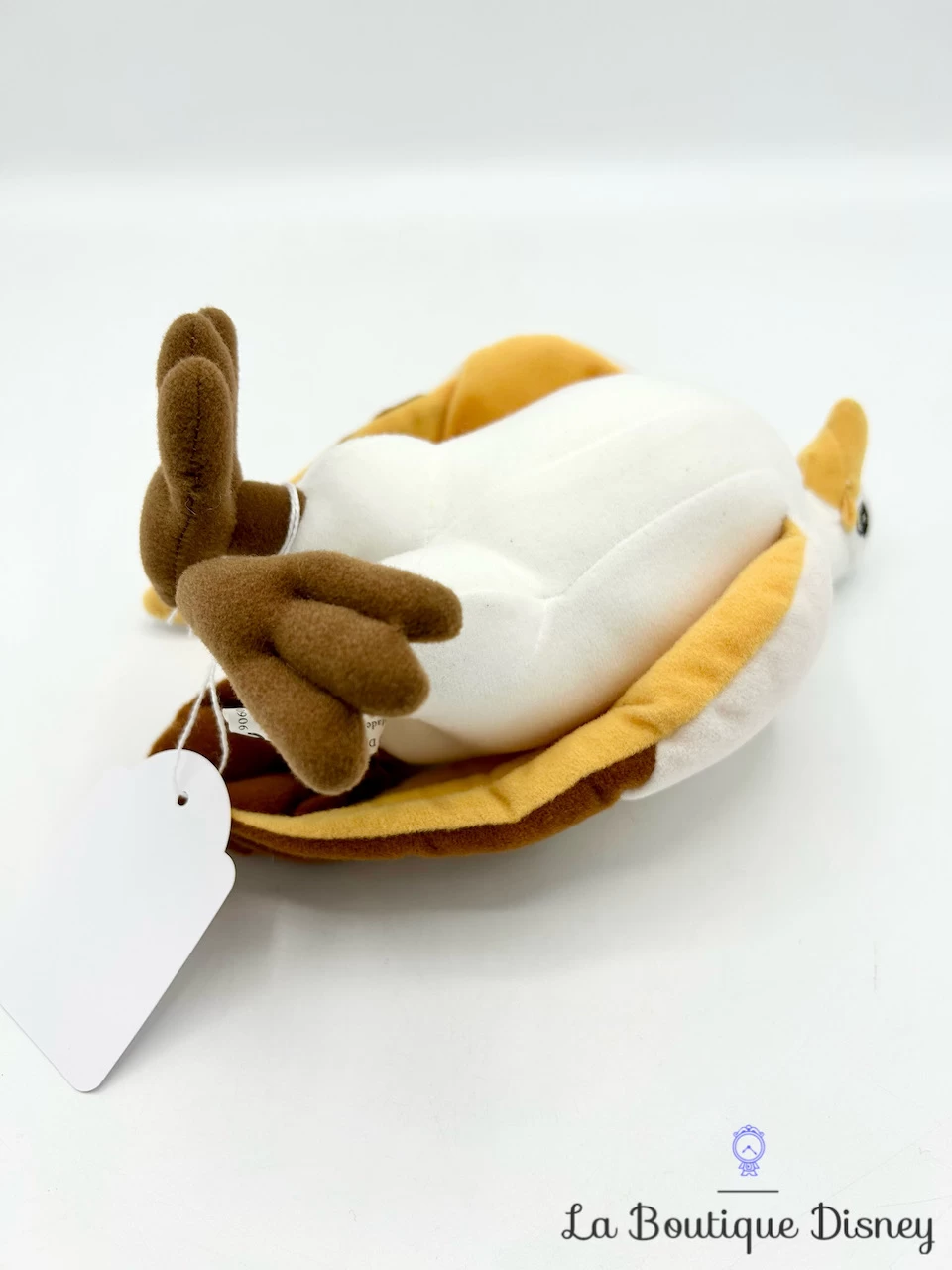 Peluche Marahute Aigle Bernard Et Bianca Au Pays Des Kangourous Disney Blanc Vintage 21 Cm – Image 5