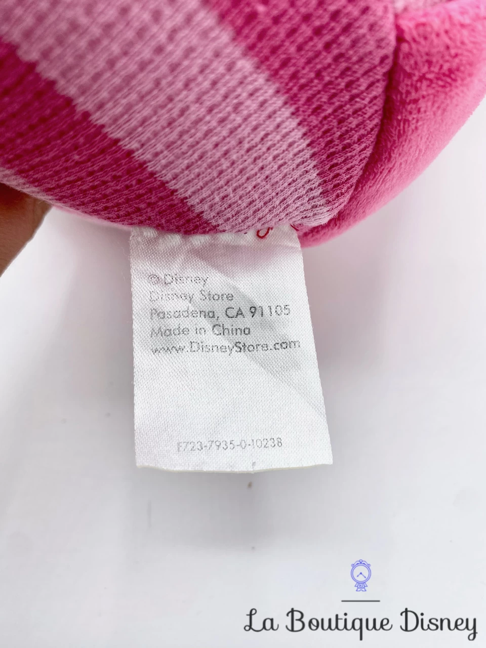 Peluche Marie Noël Disney Store Les Aristochats Pyjama Rose Vert écusson 28 Cm – Image 6
