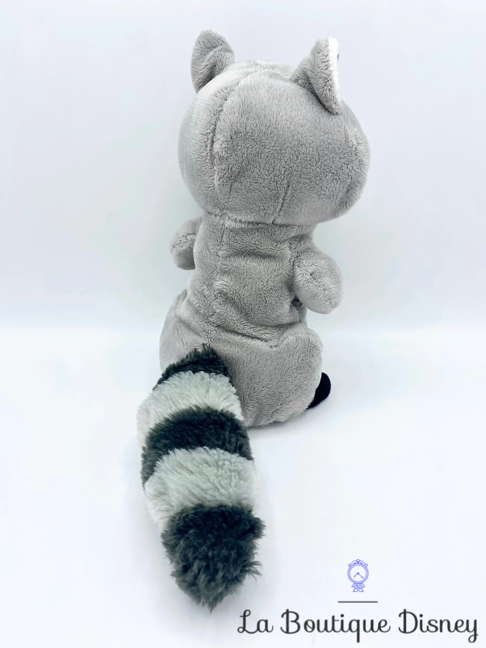 Peluche Meeko Pocahontas Disney Store Raton Laveur Gris 26 Cm – Image 3