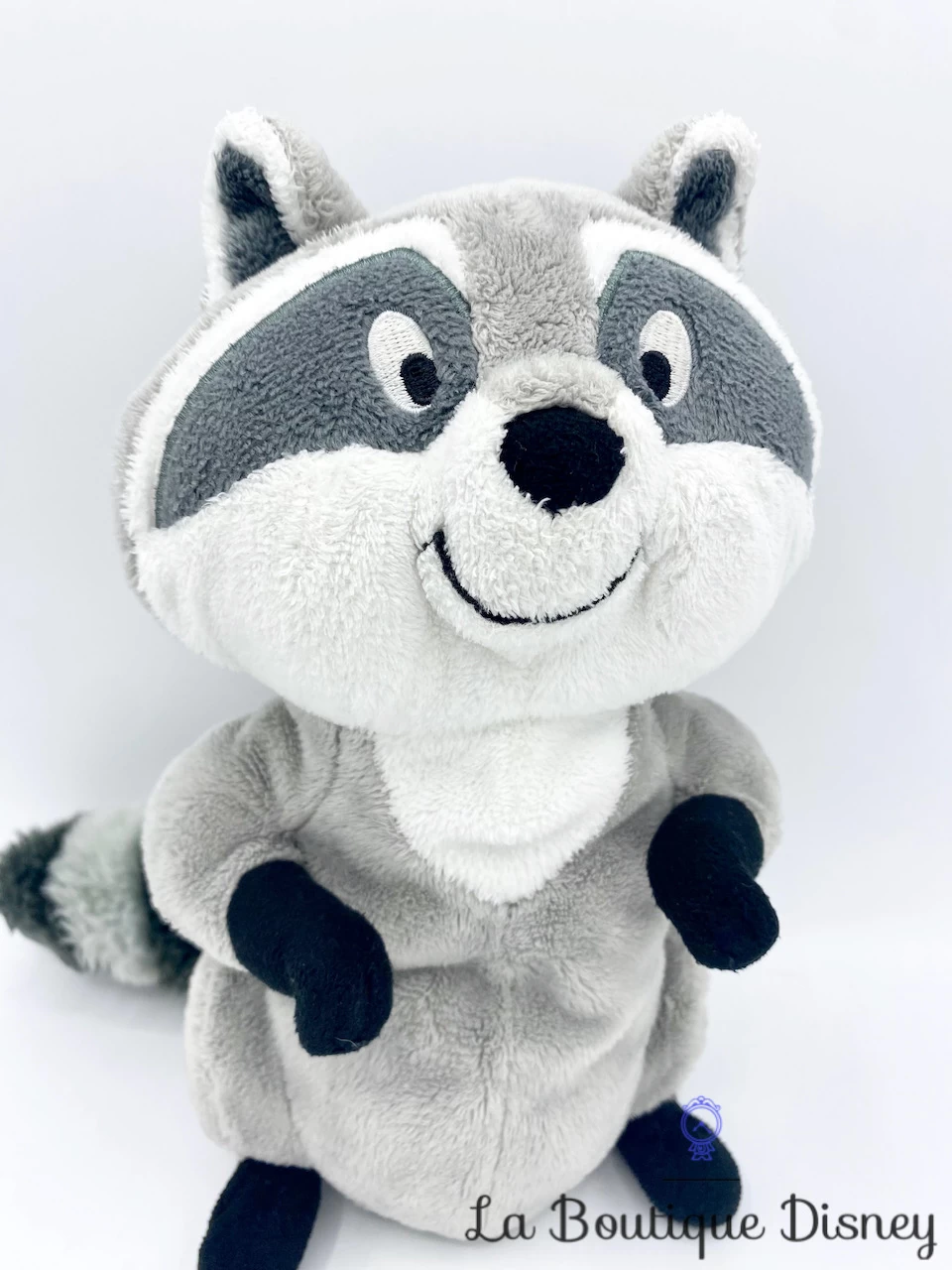 Peluche Meeko Pocahontas Disney Store Raton Laveur Gris 26 Cm – Image 2