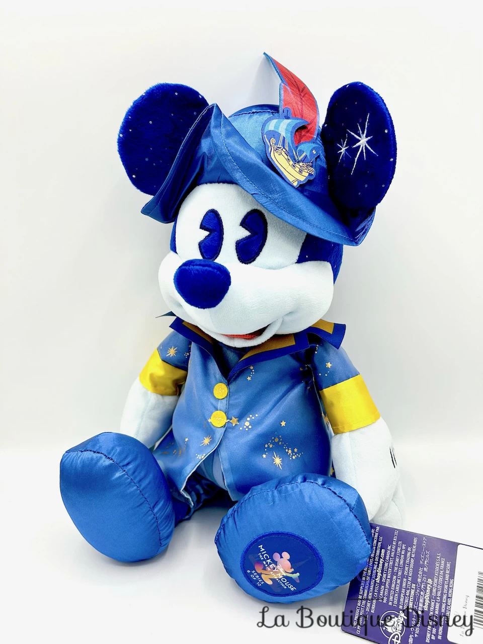 Peluche Mickey Mouse The Main Attraction 6 Sur 12 Peter Pan's Flight Disney Store 2022 Édition Limitée 45 Cm
