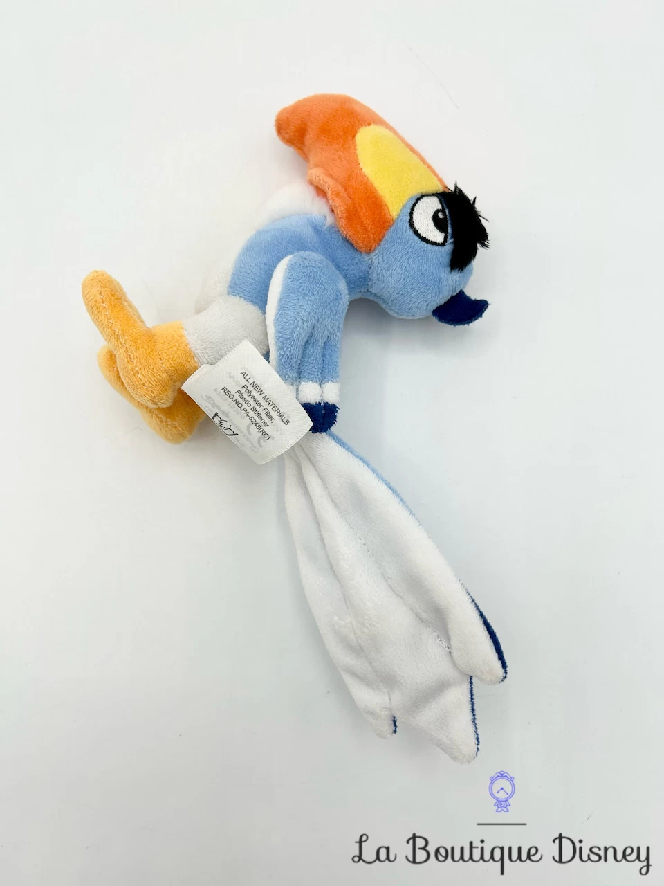 Peluche Zazu Mini Disney Store Le Roi Lion Oiseau Perroquet Bleu 21 Cm – Image 3