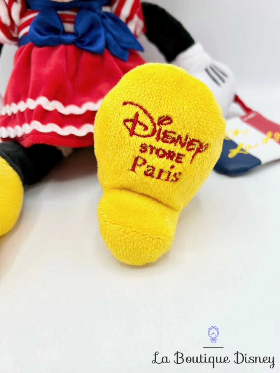Peluche Minnie Mouse Parisienne Disney Store Paris 2015 Oh La La 37 Cm – Image 6