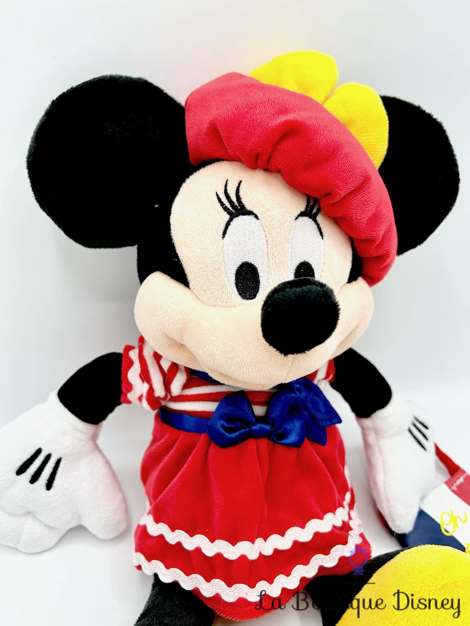 Peluche Minnie Mouse Parisienne Disney Store Paris 2015 Oh La La 37 Cm – Image 3