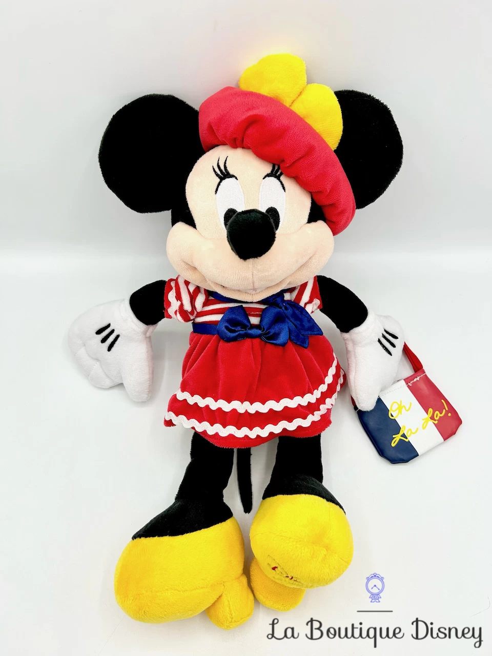 Peluche Minnie Mouse Parisienne Disney Store Paris 2015 Oh La La 37 Cm – Image 2