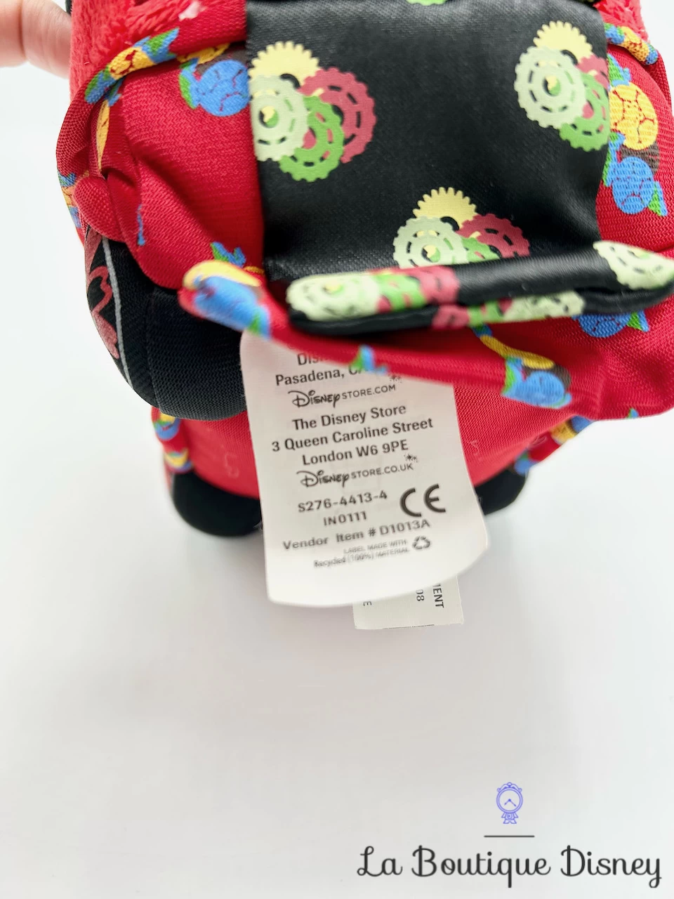 Peluche Okuni Cars 2 Disney Store Voiture Japon Geisha Rouge – Image 5