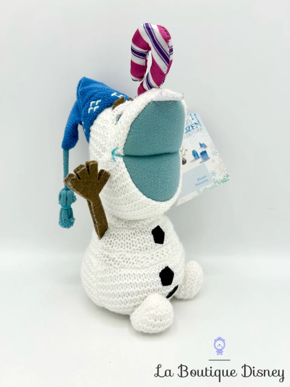Peluche Olaf Frozen Adventure Disney Store 2017 Noël Crochet La Reine Des Neiges 21 Cm – Image 2