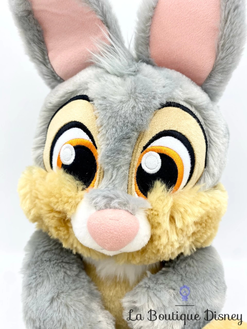 Peluche Panpan Big Feet Disney Store 2022 Bambi Lapin Gris Gros Pieds 34 Cm – Image 2