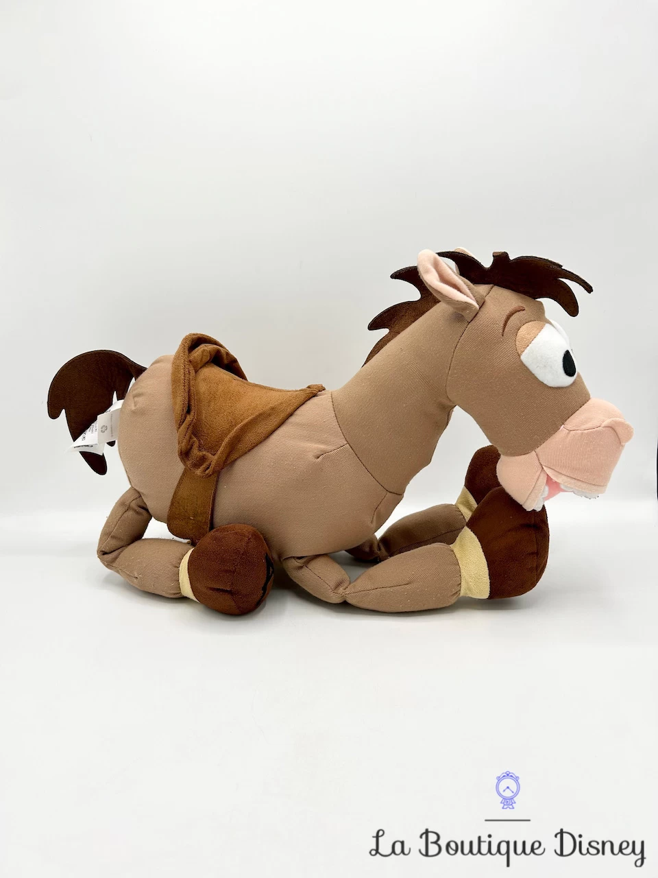 Peluche Pile Poil Toy Story Disney Store 2016 Cheval Marron écusson 45 Cm – Image 4