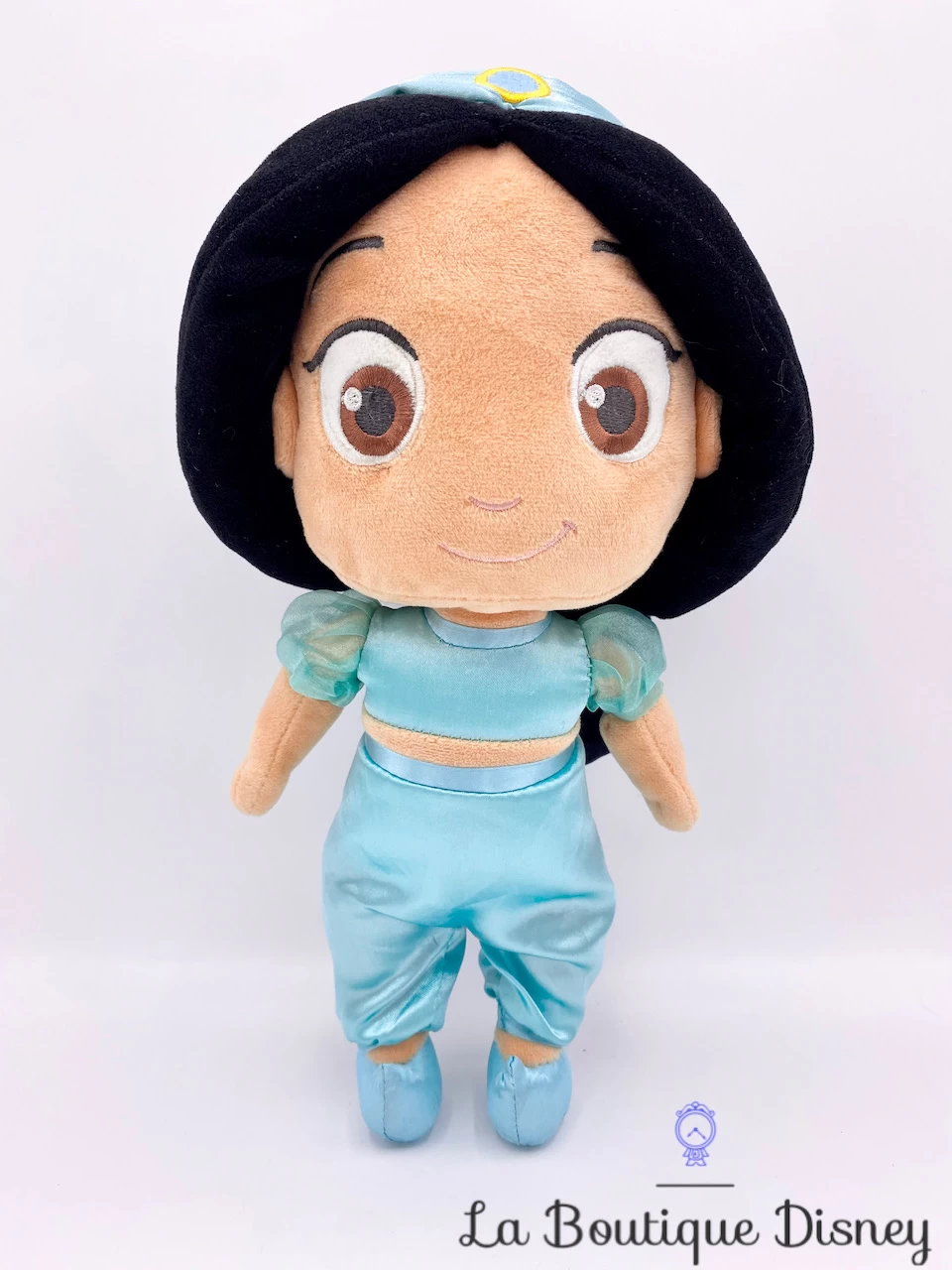 Peluche Jasmine Disney Store Aladdin Petite Fille Enfant Bleu 32 Cm