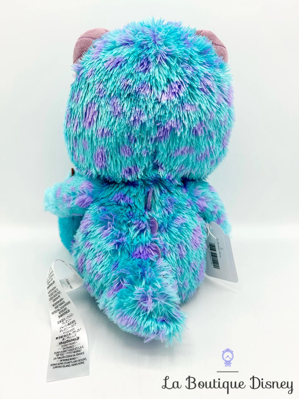 Peluche Sulli Big Feet Disney Store 2023 Disneyland Paris Monstres Et Cie Sully Bleu 35 Cm – Image 5