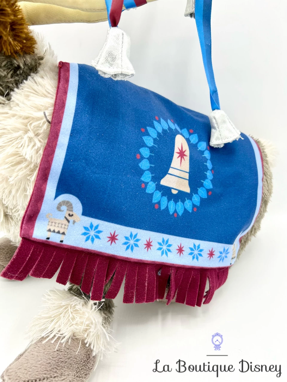 Peluche Sven Joyeuses FĂȘtes Avec Olaf Disney Store 2017 La Reine Des Neiges Renne Couverture Nordique 40 Cm â Image 3