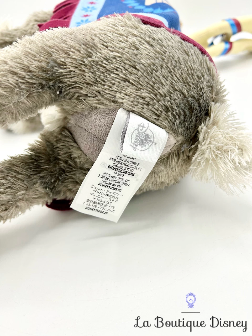 Peluche Sven Joyeuses FĂȘtes Avec Olaf Disney Store 2017 La Reine Des Neiges Renne Couverture Nordique 40 Cm â Image 7