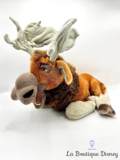 Peluche Truc Élan Frère Des Ours Disney Store Marron Grand Format XXL 54 Cm