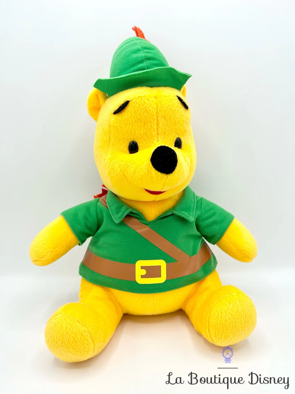 Peluche Winnie L'ourson Robin Des Bois Disney Déguisement Vert 33 Cm – Image 2