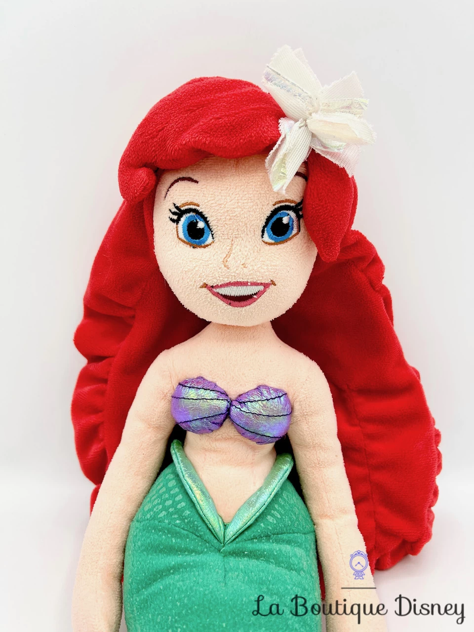 Poupée Chiffon Ariel La Petite Sirène Disney Store Peluche écusson 45 Cm – Image 2