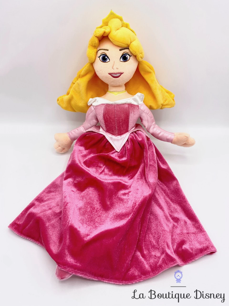 Poupée Chiffon Aurore La Belle Au Bois Dormant Disney Store Exclusive Peluche Princesse Robe Rose 52 Cm