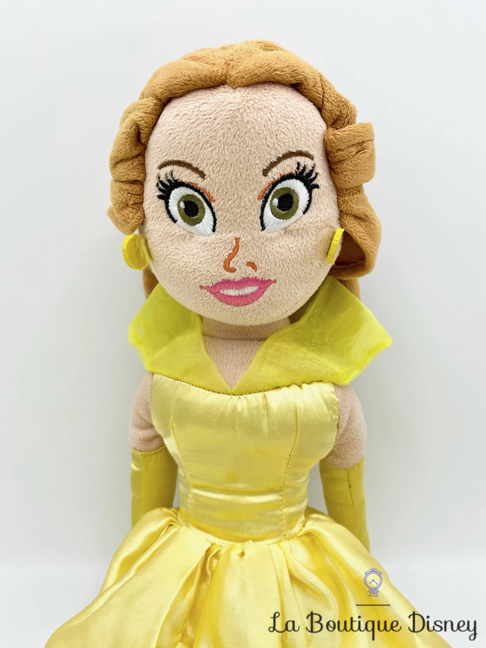 Poupée Chiffon Belle La Belle Et La Bête Disney On Ice Peluche Princesse Robe Jaune 50 Cm – Image 2