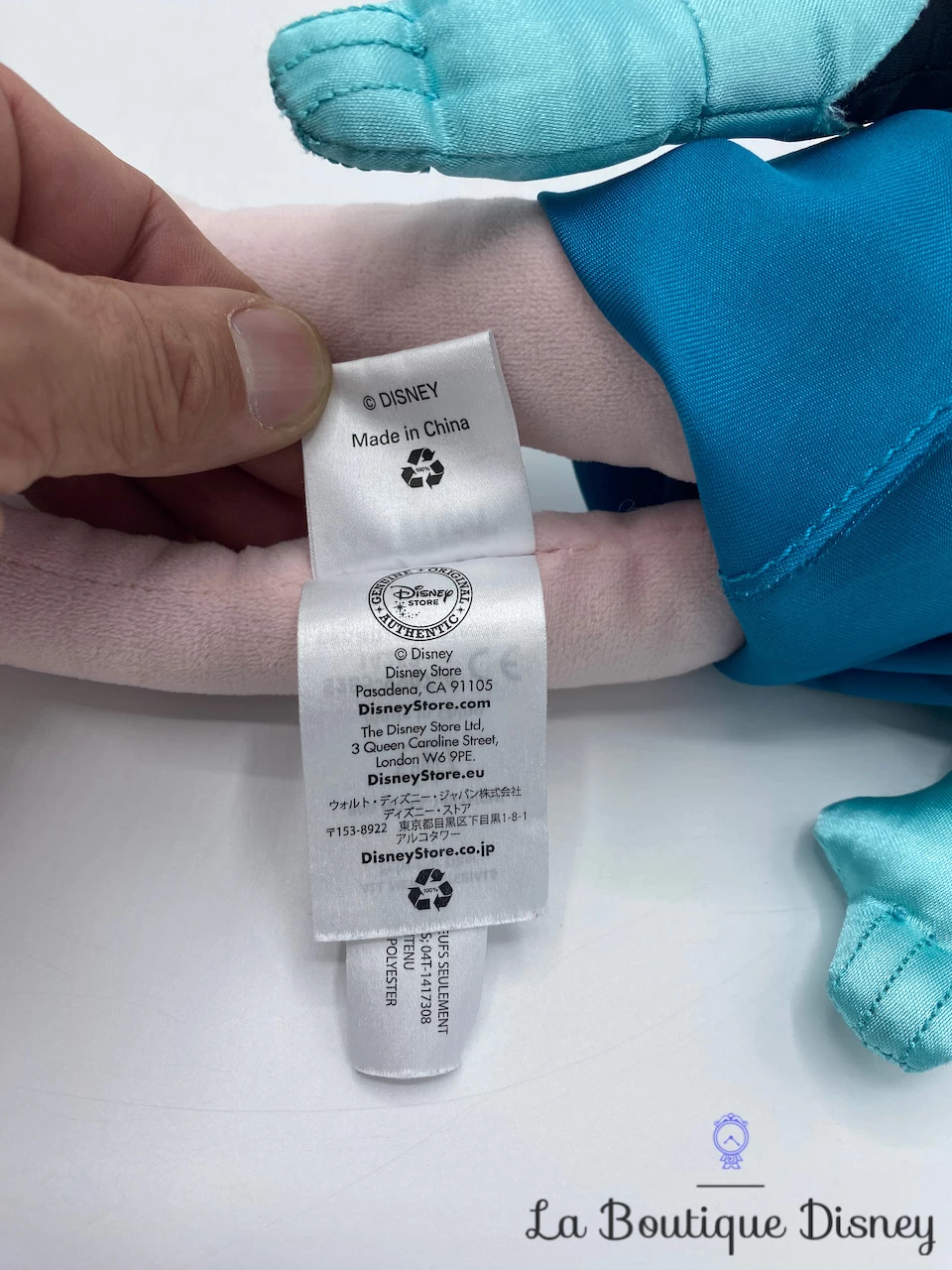 Poupée Chiffon Elsa La Reine Des Neiges Disney Store Peluche Cape Fourrure Hiver 53 Cm – Image 6