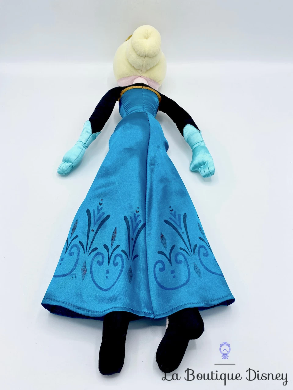 Poupée Chiffon Elsa La Reine Des Neiges Disney Store Peluche Cape Fourrure Hiver 53 Cm – Image 5