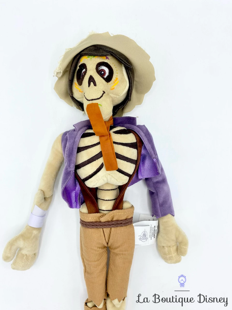Poupée Chiffon Hector Rivera Coco Disney Store Peluche Squelette 45 Cm – Image 3