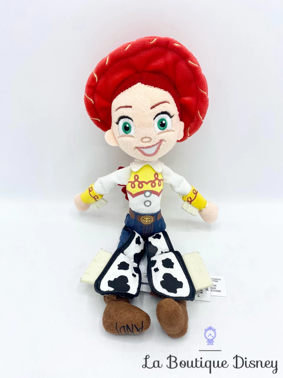 Poupée Chiffon Jessie Toy Story Disney Store Peluche Cow Girl Chapeau 28 Cm
