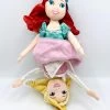 Poupée Chiffon Réversible Aurore Ariel Walt Disney World Disneyland Resort USA Peluche Princesses Double 40 Cm
