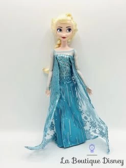 Poupée Elsa Disney Store 2020 La Reine Des Neiges Robe Paillettes Bleu