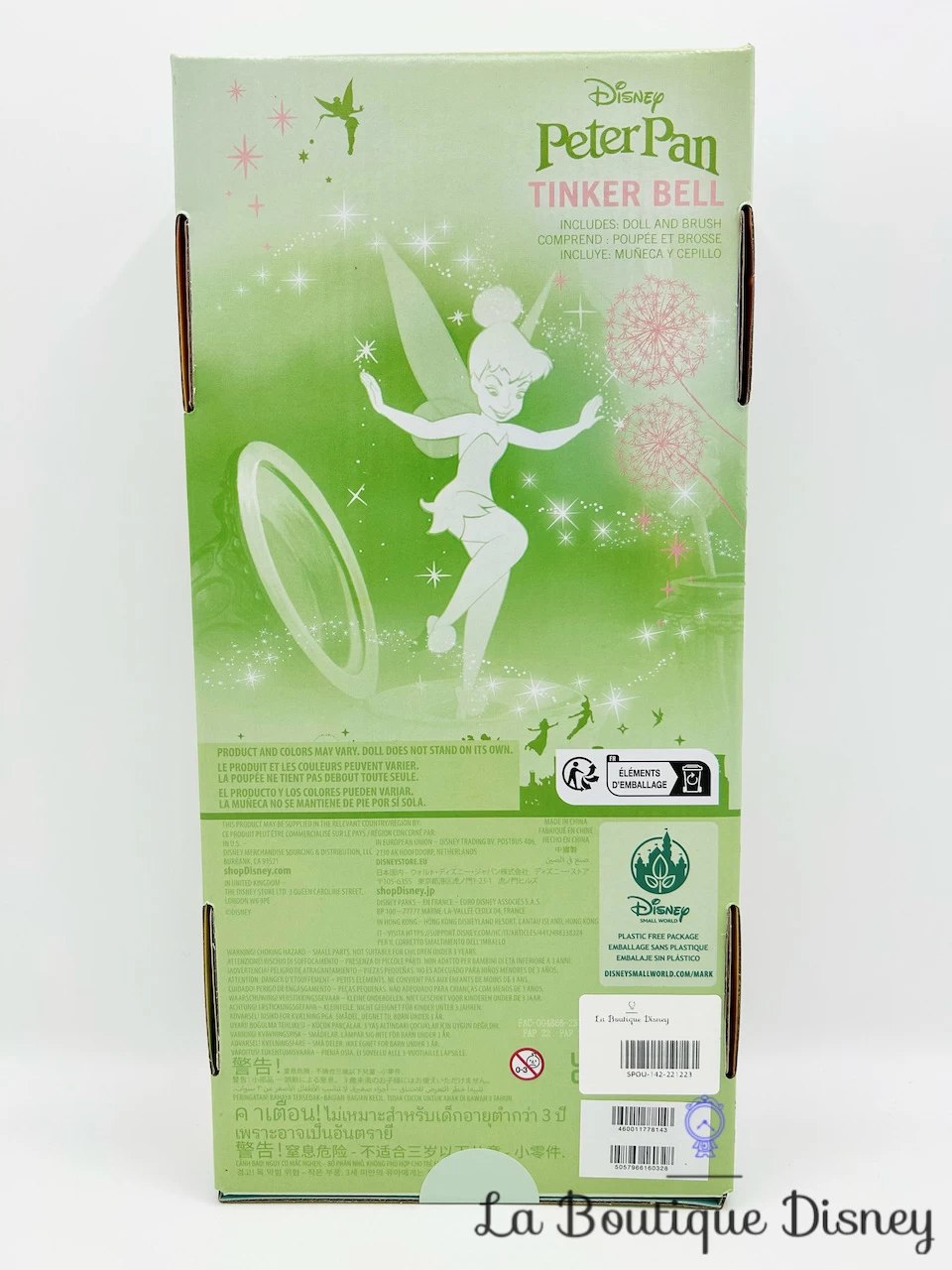 Poupée Fée Clochette Disney Store Peter Pan Tinker Bell Collection 30 Cm – Image 3