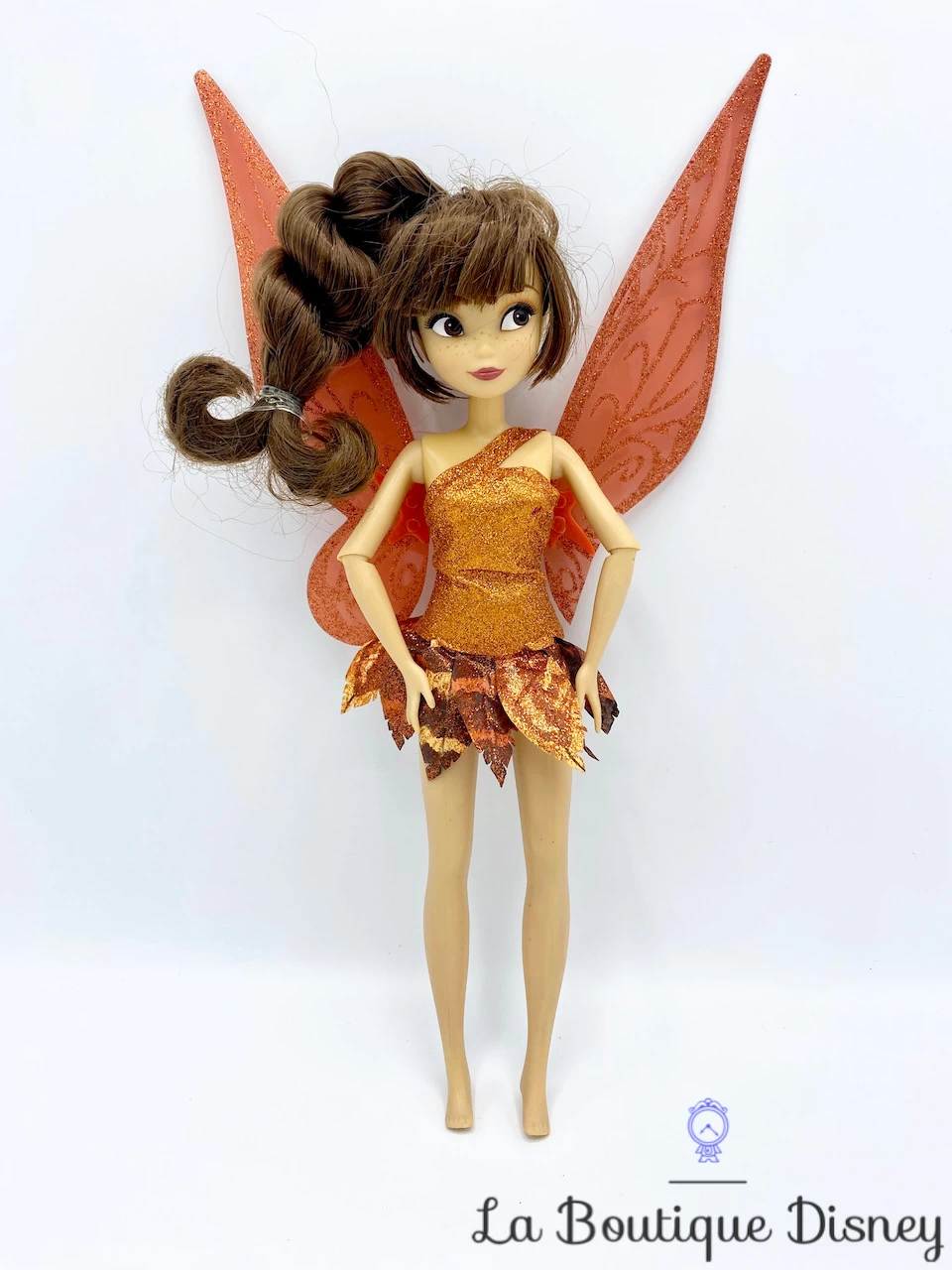 Poupée Noa Disney Fairies Disney Store Clochette Et La Créature Légendaire Fée Ailes Orange 30 Cm