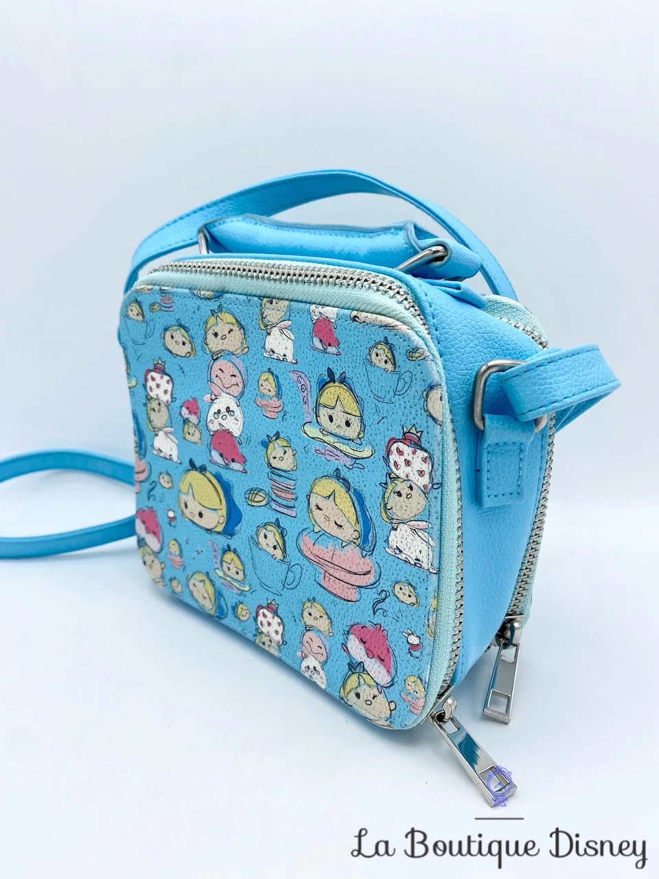 Sac à Main Alice Au Pays Des Merveilles Tsum Tsum Disney Store Bandoulière Bleu – Image 3