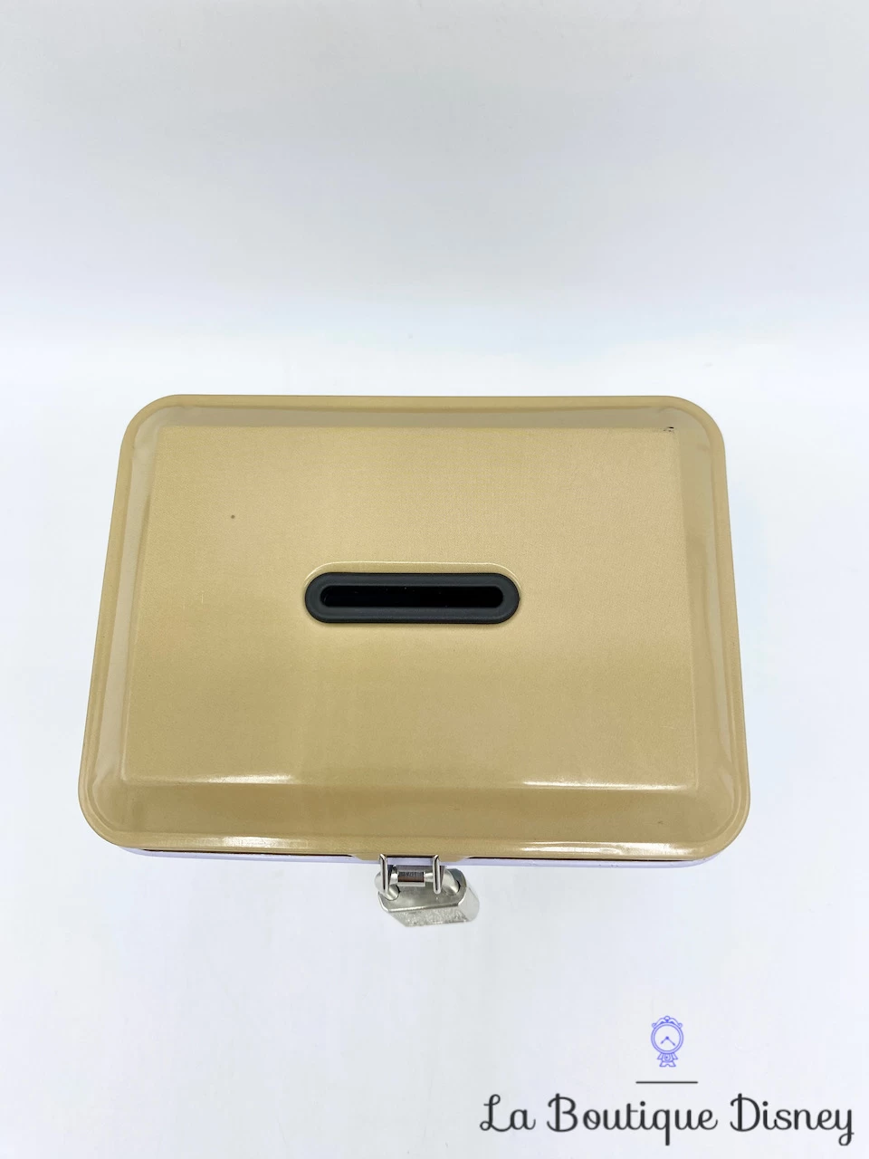 Tirelire Métal Fée Clochette Disney WO Products Peter Pan Tinker Bell Boite Coffre Rose Cadenas – Image 4